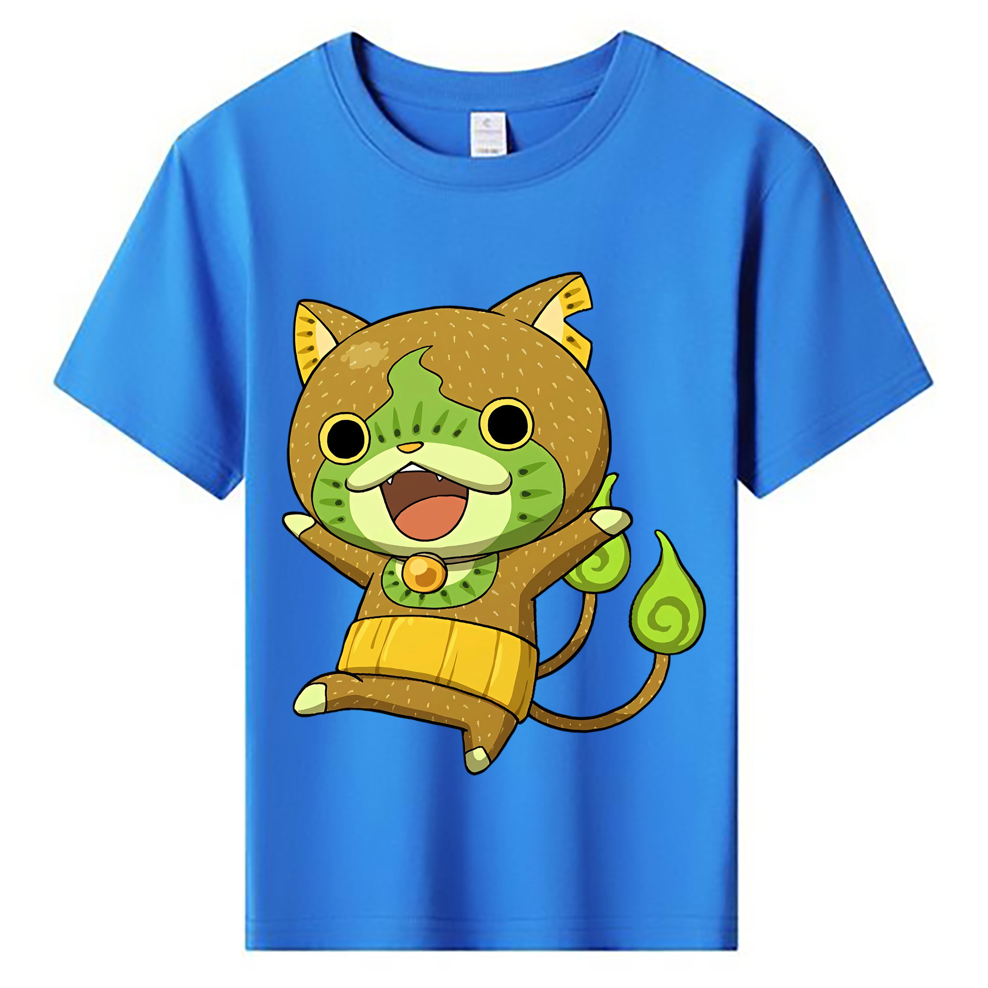 （画像用） 妖怪ウォッチ Yo-kai Watch 綿100％キッズTシャツ（フロントプリント）